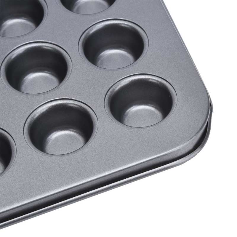48-Cup Non-Stick Mini Round Cupcake Pan Cake Pan Tray Baking Mould Bakeware Cooking Accessories Cooking Plate Baking Pan