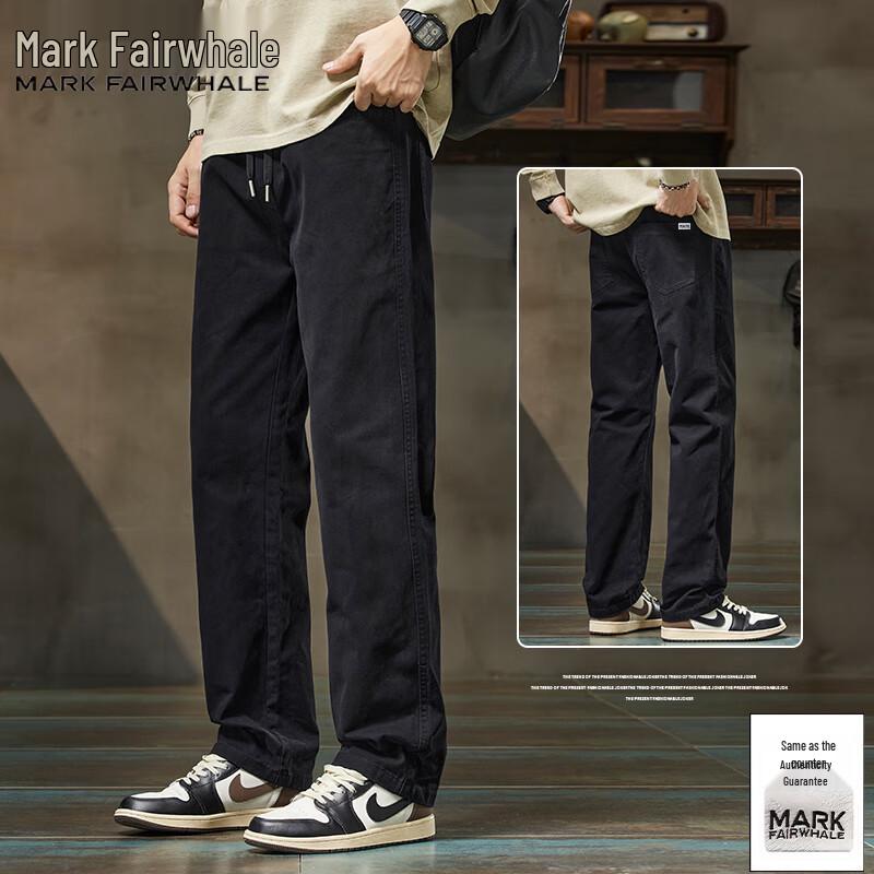 Mark Fairwhale Men's Autumn/Winter Straight Leg Cotton Casual Pants