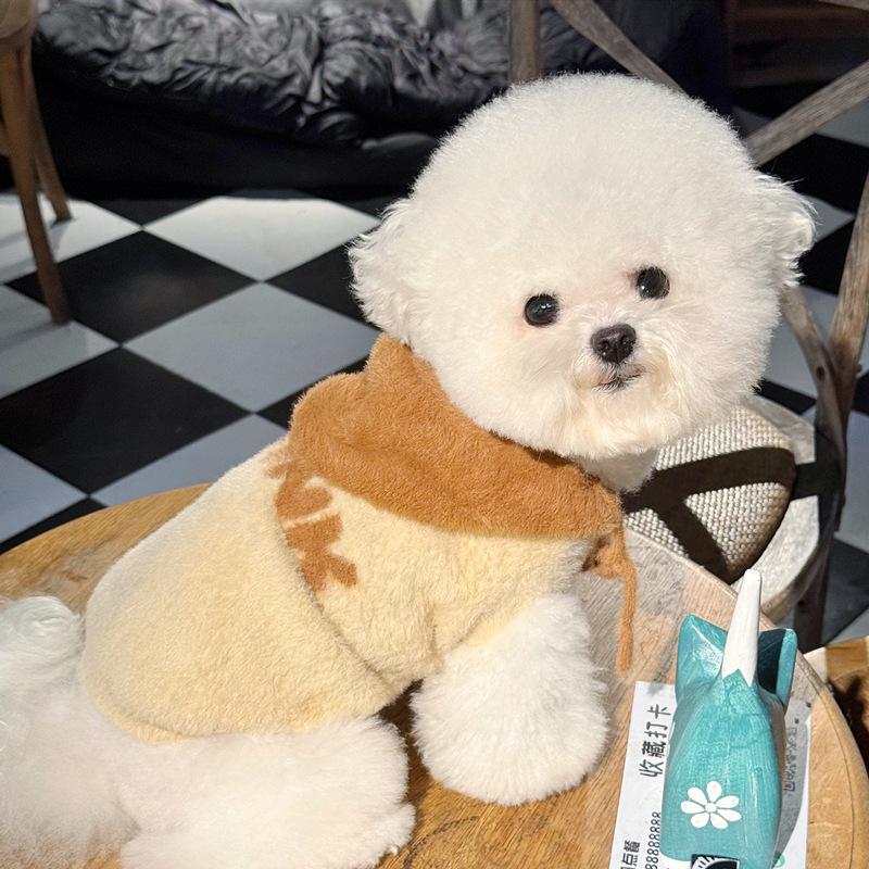 Autumn Pet Knitted Sweater Small Dog Teddy Bichon Pomeranian Yorkshire Dog Clothes Cat Autumn And Winter Clothes