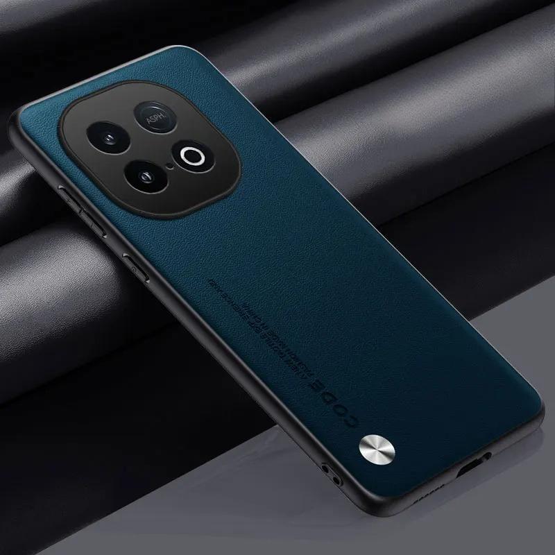 Case For VIVO IQOO Z10 Turbo Pro Carbon Fiber PU Leather Shockproof Cover For VIVO IQOO Z10Turbo Anti-Shock Soft Silicone Cases