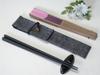 Handmade Workshop FUJITA Folding Fan Shark Skin Komon Pattern x Can also be used as a chopstick Folding Fan Folding Fan Chopstick Japanese Japanese