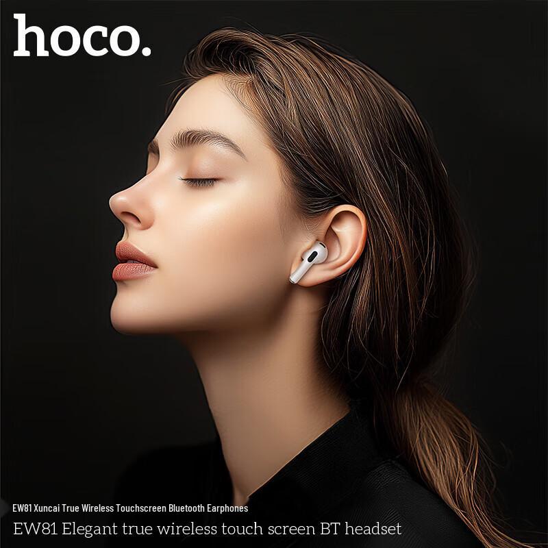 HOCO EW81 True Wireless Bluetooth Earbuds with Color Touchscreen