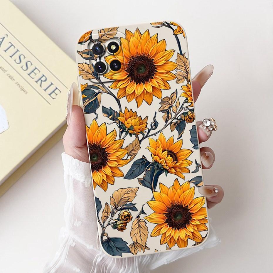 For Samsung Galaxy Note 10 Lite A81 Lens Protective Phone Case On Samsung Note 10lite SM-N770F Lovely Pattern Soft Silicon Cases
