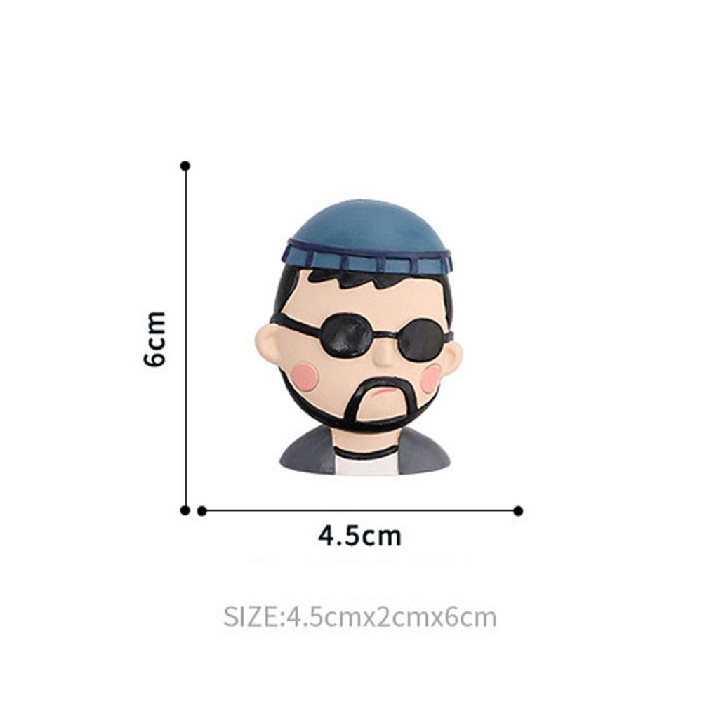 Mini European Creative Resin 3D Three-Dimensional Design Refrigerator Sticker Crafts Home Kitchen Memo Message Simple Decoration