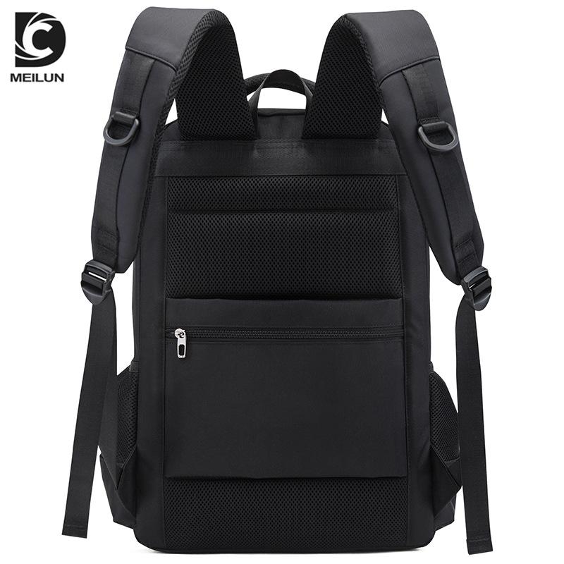 Business Rucksack Herren USB einfache Computer Tasche Oxford Tuch Student Schultasche