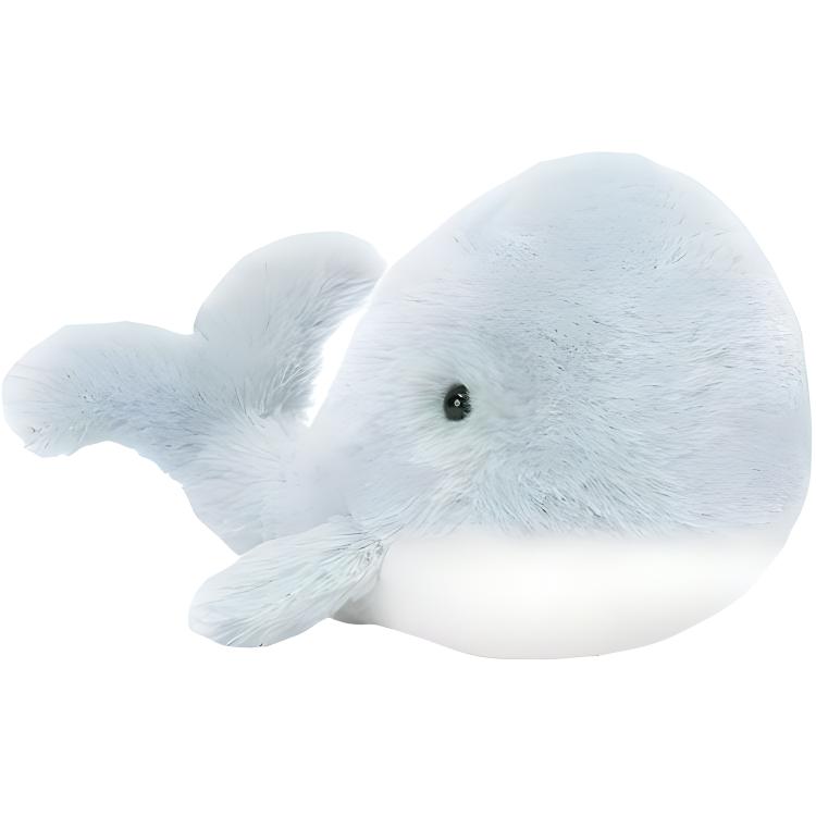 JELLYCAT Ocean Waverly Whale Soothing Grey Doll Plush Figure 8cm High