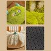 Plush Cat Calming Bed Dog Donut Raised Head And Bed with Cute Shape Neck Support Pads