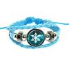 Genshin Impact Spiel Cosplay Requisite Auge Gottes Wasser Wind Donner Feuer Gestein Eis Element Lila Armband Schmuck Fans Geschenk