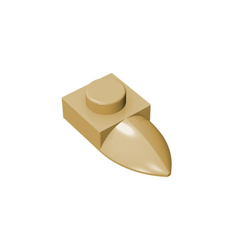 

10PCS 49668 Unilateral Sharp Corner Construction Brick Moc Colour Teeth Accessories Works With featuring Block Children Toy 10PCS