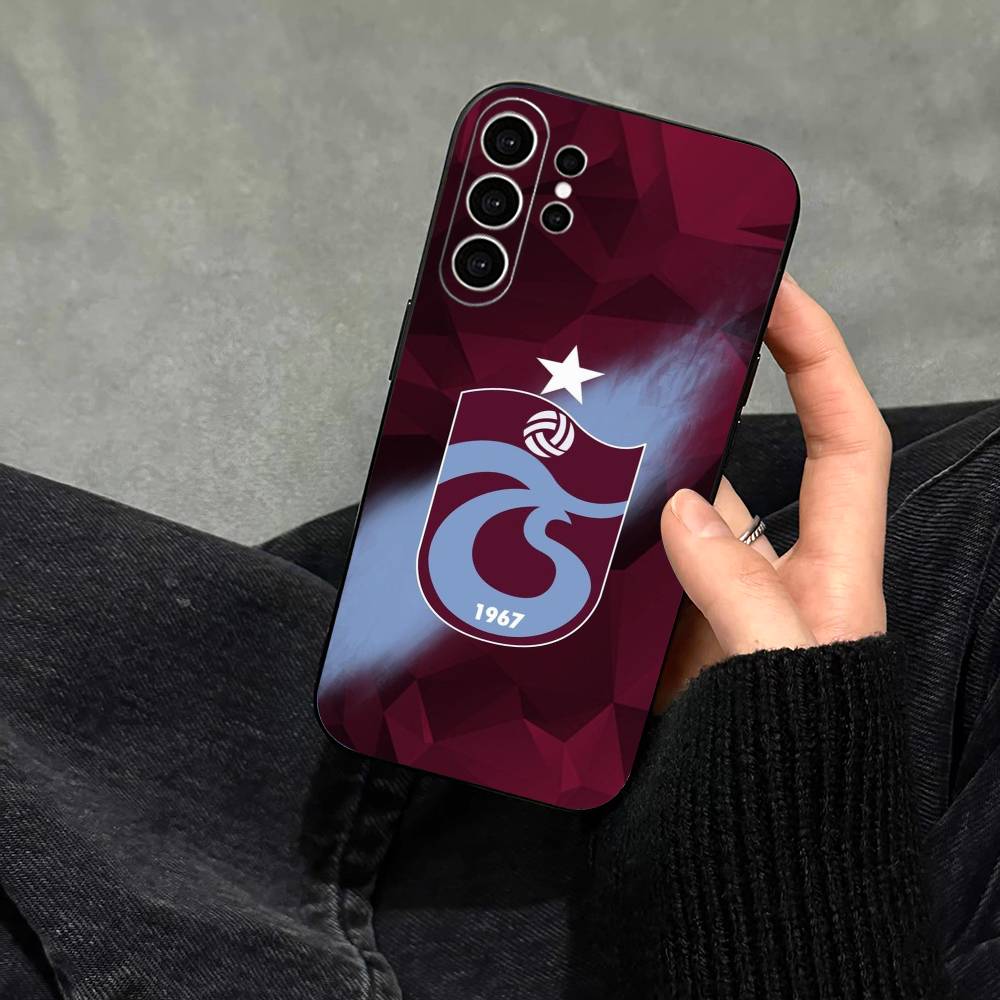 Trabzonspor Phone Case For Samsung S25,S24,S21,S22,S23,S30,Ultra,S20,Plus,Fe,Note,10,9,5G Black Cover