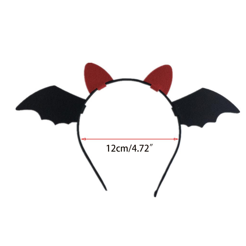 Bat Wing Headbands Halloween Bat Hair Bands Cosplay Party Creative Supplies