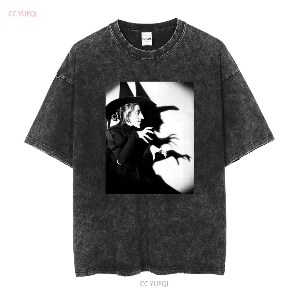 Witch Shadow T Shirt Halloween Oz Wizard Dorothy Movie of WesT Christmas Birthday Vintage Comfort Colors vintage Washed