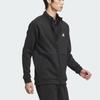 adidas Stand Collar Golf Casual Sports Jacket Men Jacket Black IX8362