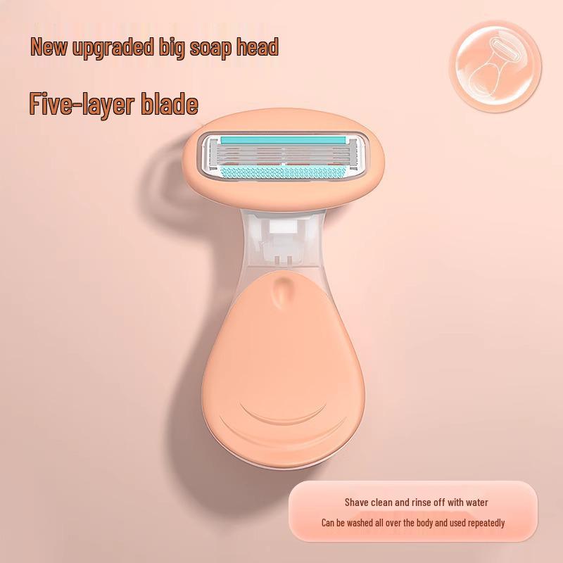 Unisex Razor for Smooth Shaving: Underarm, Leg, and Pubic Hair Removal without Blackheads.