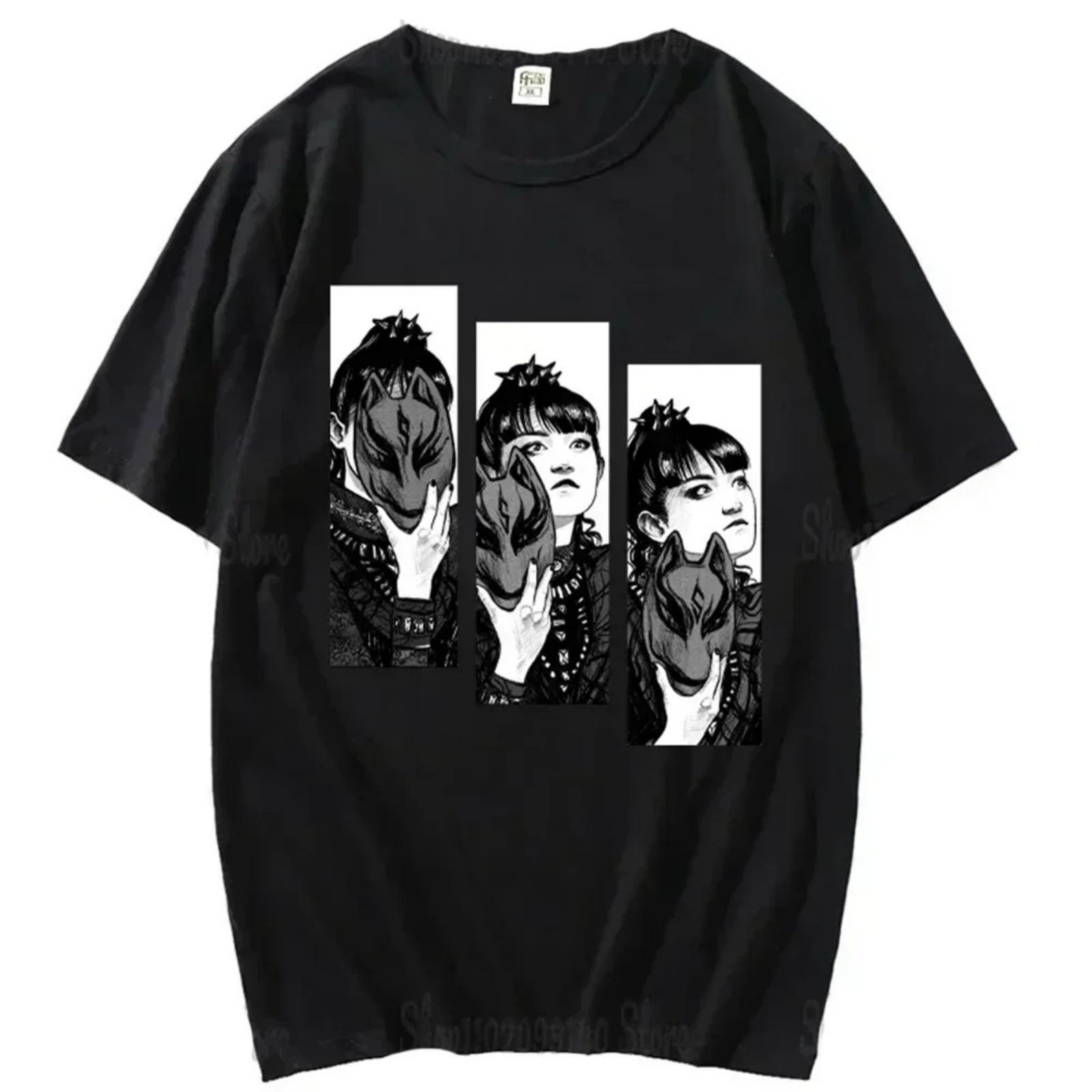 BABYMETAL t Shirt Japanese and Women s Metal Band Idol Graphic T-shirt Summer Harajuku Casual Fashion Top XXXXXL разноцветный