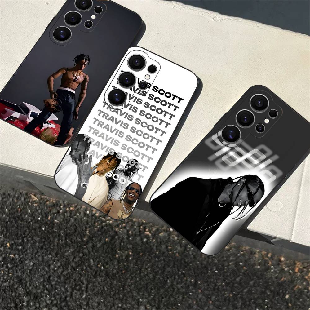Luxury Travis Scott Cactus Jack Phone Case For Samsung S 24 Fe 25 Ultra Plus 20 Lite 21 30 22 23 24 22 Ultra 5G Fundas