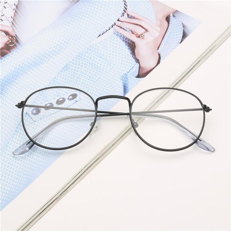 

JYL TS Square Glasses Unisex Blue Light Blocking Anti-radiation Plain 3447 A-5787 тил синий
