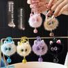 Meow Meow Tuanzi Small Bell Plush Keyring For Casual Daily Use And Gifts