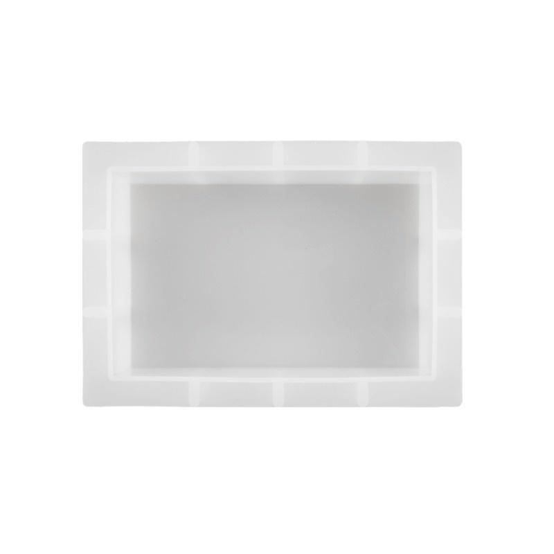 DIY Heart Resin Silicone Mold Photo Frame Crystal Epoxy Resin Molds Bookends Organize Silicone Molds Office Home Decoration