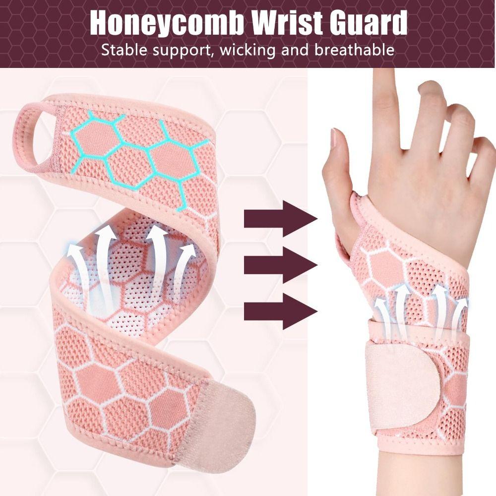 Hochwertige atmungsaktive Handgelenkbandage Langlebige leichte Handgelenkstütze Bequemer Handgelenkschutz Rechte/Linke Hand