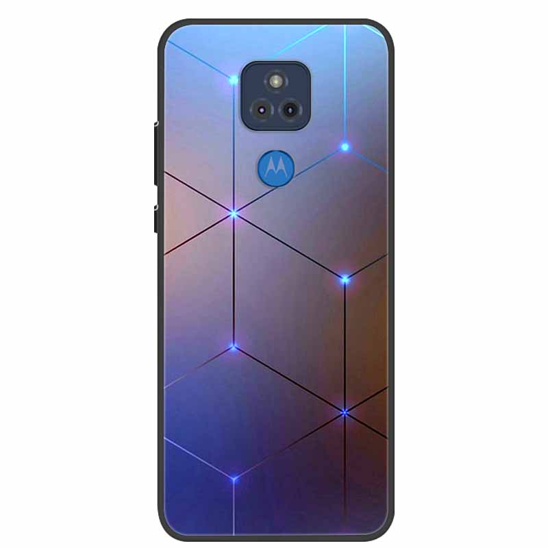 For Moto E7 Plus Case Bumper Silicone TPU Soft Phone Cover For Motorola Moto E7 Plus Case Cartoon Funda E 7 Plus E7Plus Coque