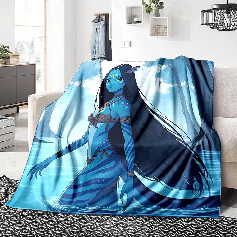 1Pc Fantasy Warrior Couple Blanket For Couch Bed Plush Cozy Fuzzy Blanket Super Soft Warm Blankets For Fall And Winter 0918285