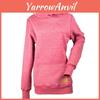 Zeitlose Lässige Winter-Sweatshirts Für Damen Mit Stilvollen Knopfakzenten