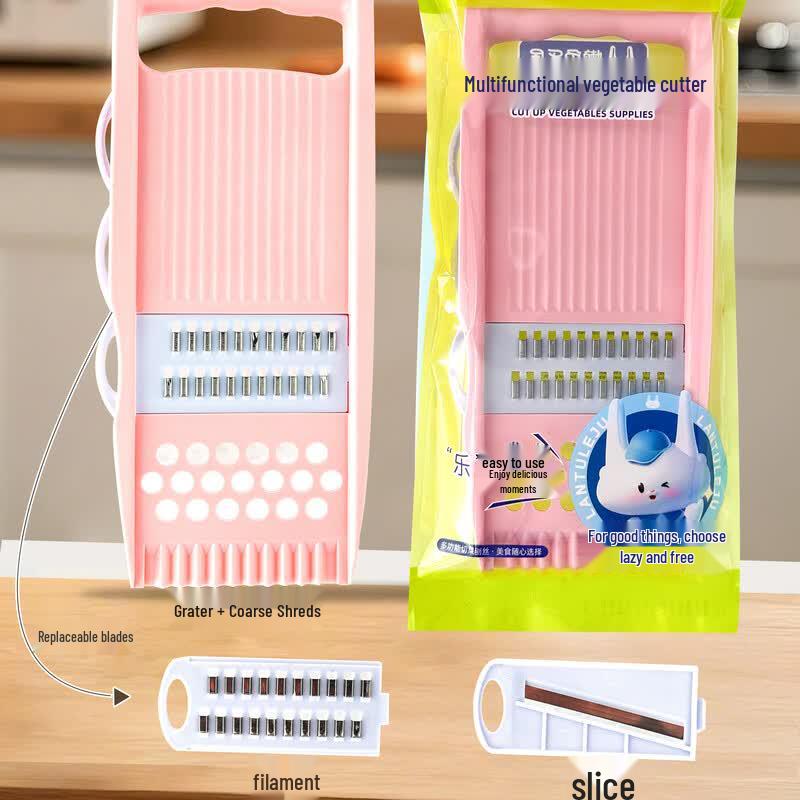 Multi-Blade Vegetable Slicer and Peeler Set