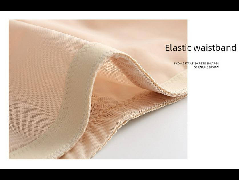 Lace Mesh Body Shaping Panties with Buttocks Inserts for Women