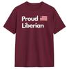 Liberia Independence Day Mens T Shirts Proud Liberian Novelty Tees Short Sleeve Crewneck Tshirt Cotton Gift Idea Clothes