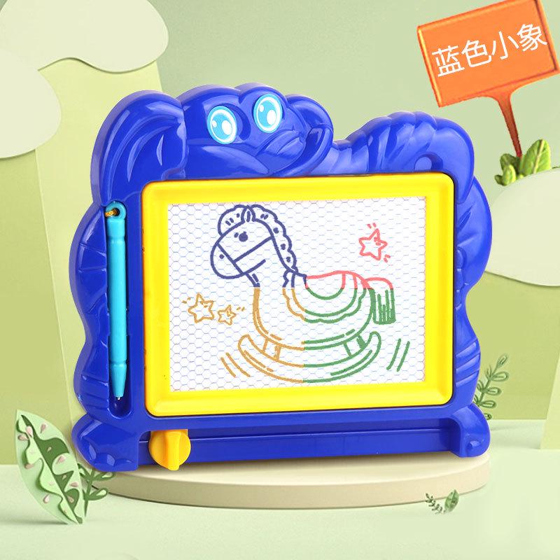Cartoon Elephant Magnetic Drawing Board - Colorful Kids' Doodle Toy