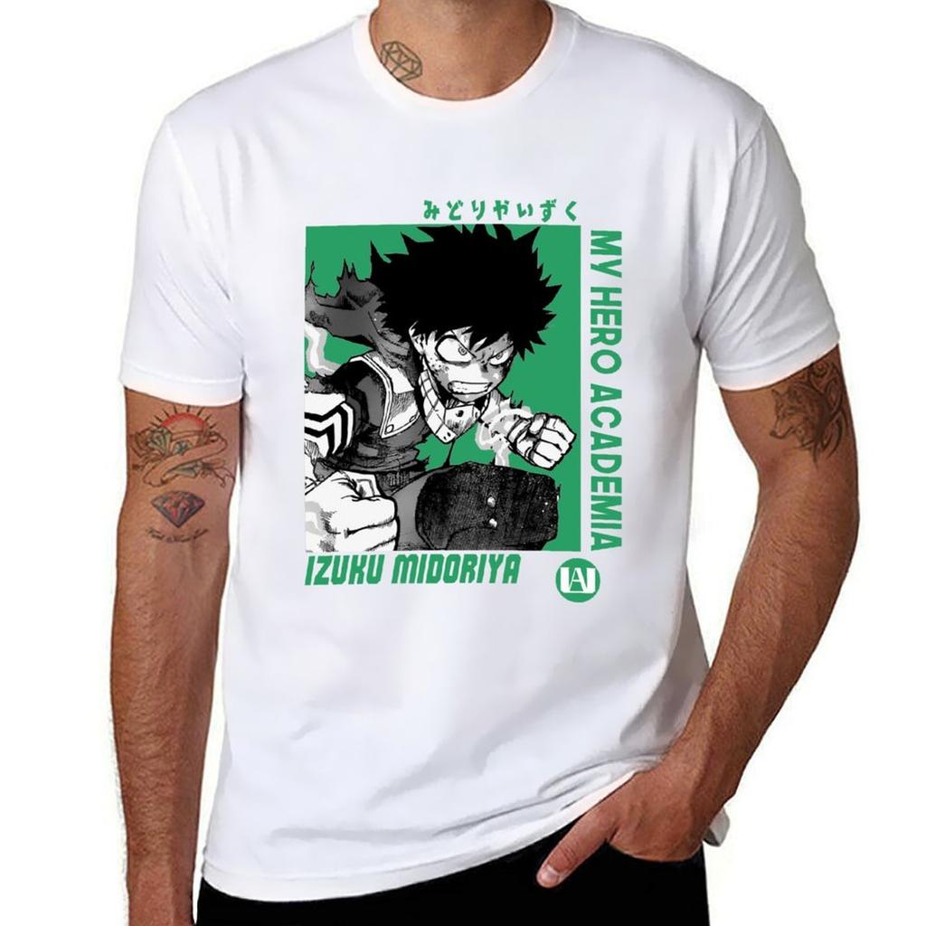 Izuku Midoriya Pop Tshirt Graphic Print Short Sleeve Tshirt