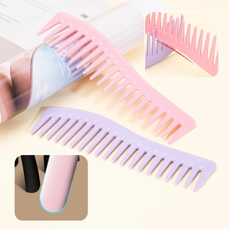 Wide-toothed Curly Hair Comb, Hair Salon Hollow Comb, Styling Tool, Hairdresser Accessories