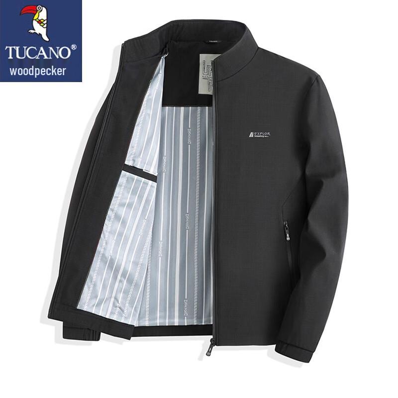 

TUCANO Men s Casual Stand-Collar Jacket 4XL