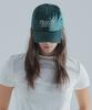 Peulaentigseobiseu Frantic Embroidered Satin Ball Cap - Green