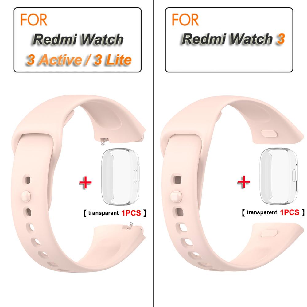 Watchbands Strap For Xiaomi Redmi Watch 3 Active/Lite Strap Replacement Strap For Xiaomi Redmi Watch 3 Strap Correa