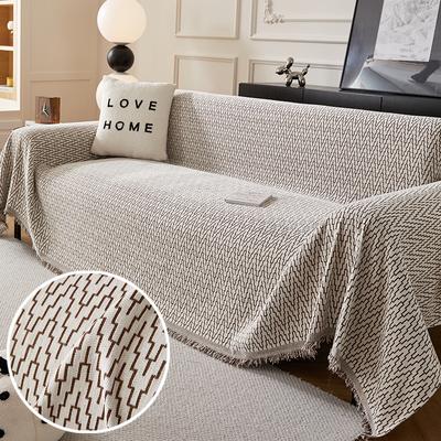 Durable Chenille Sofa Cover Towel Sofa Blanket, Pet Friendly Furniture Sofa Protector for Bedroom Study and Living Room,
