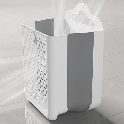 Cesto Portabiancheria Compatto da Parete Organizzatori Pieghevoli per Vestiti Materiali Impermeabili Per Appartamenti Camere Universitarie Colore Casuale