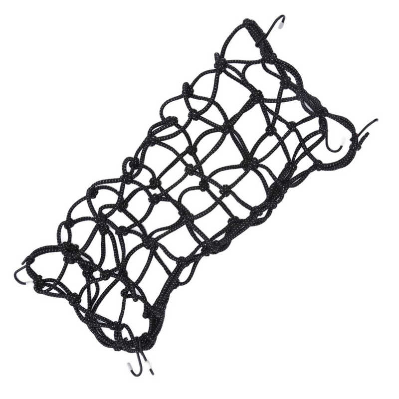 Motorcycle Cargo Net Motorcycle Helmet Mesh Latex Filament for Electric Vehicles Sports Cars Off‑Road Motorcycle Luggage