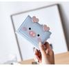 short three-fold wallet for women, cartoon cute student small wallet, multi-card women's wallet.