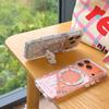 Colorful Floral Magnetic iPhone Case for iPhone 15/16/17 Pro Max - Perfect for Women