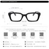 Transparent Anti Blue Light Glasses Oversized Vintage Glasses Frame Clear Luxury Brand Eyewear Safe Goggles Protect Eyewear