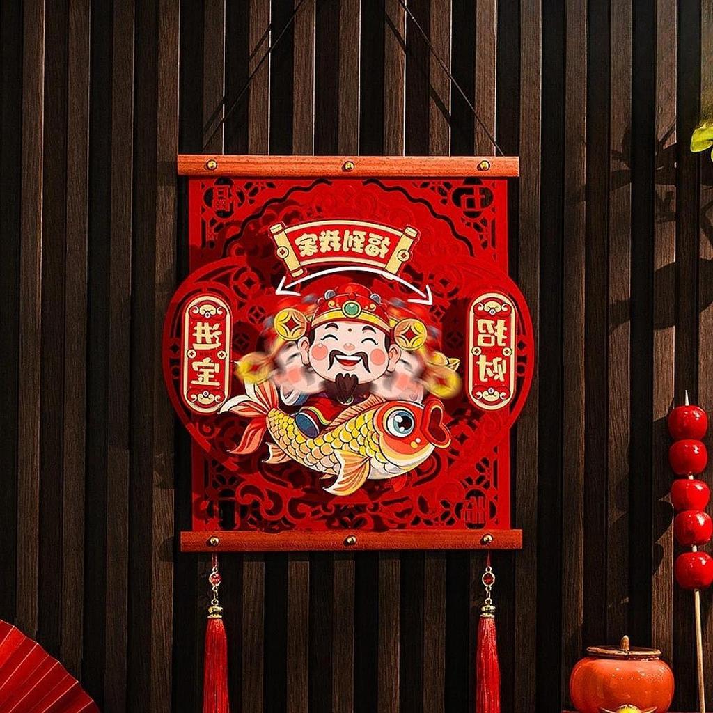 2025 Chinese New Year Decoration Pendant for Celebration Wall Living Room
