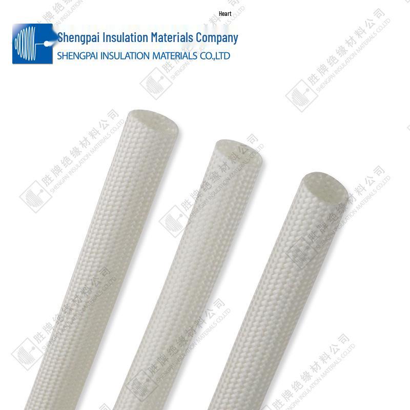 400° Flame Retardant Fiberglass Insulating Sleeve - High Temp Resistant, Glue-Free, Flexible Tube