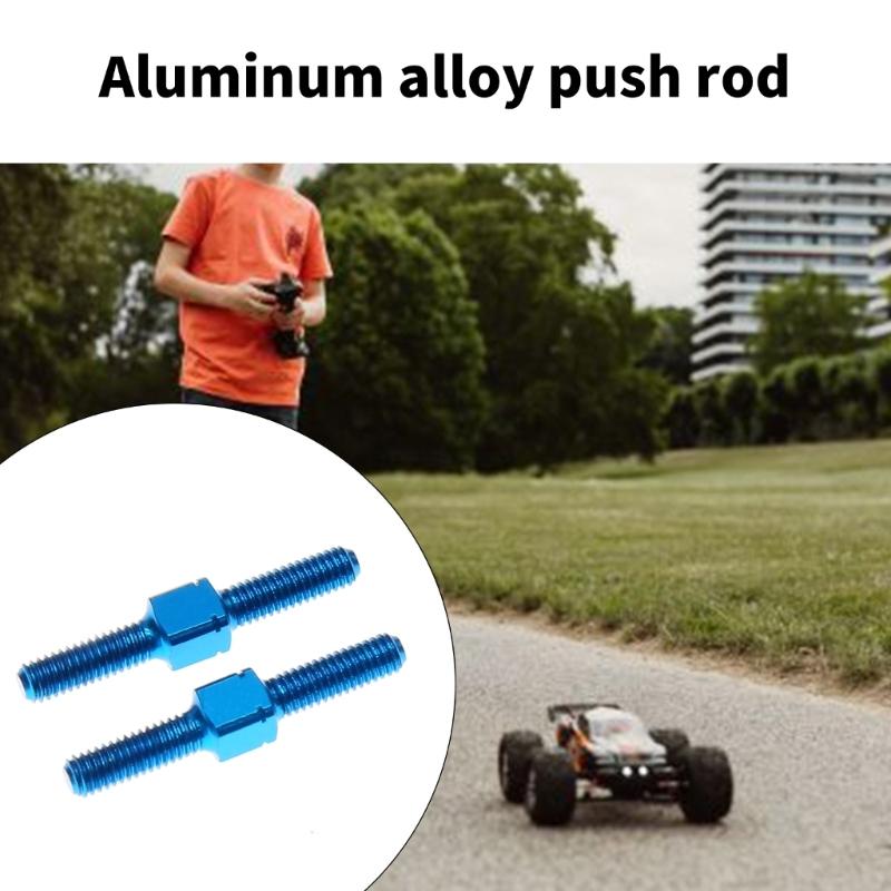 Pack Of 2 Rod Linkage 3x23mm Aluminum Turnbuckles For Enhanced Remote Control Car Performances