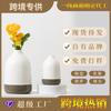 Manhattan Two-Color Ceramic Vase, High-End Flower Insert, Home Aromatherapy Bottle, Desktop Decoration Ornament
