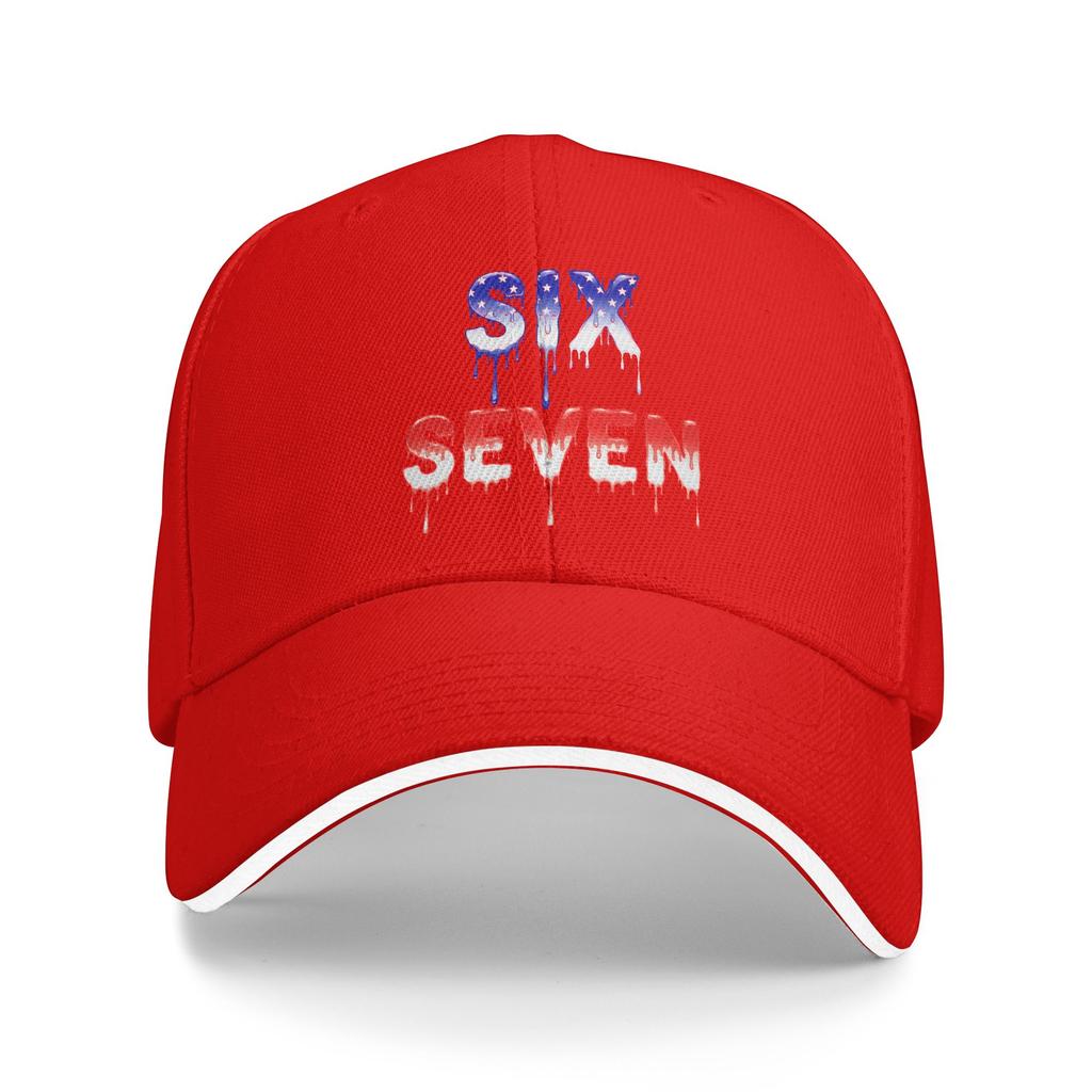 Funny 67 Shirt Meme Six Seven Drip Number Baseball Cap  Fashion Trucker Hat Summer Unisex-Teens Tennis Skate Baseball Caps