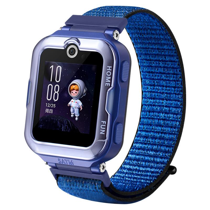 מתאים לשעון טלפון לילדים של Huawei 5 גרסת Vitality גרסת New Shine 4Pro רצועת ניילון קלועה