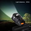 Bike Headlight USB Rechargeable Waterproof Bicycle Handlebar Front Light Cycling Safety Lamp