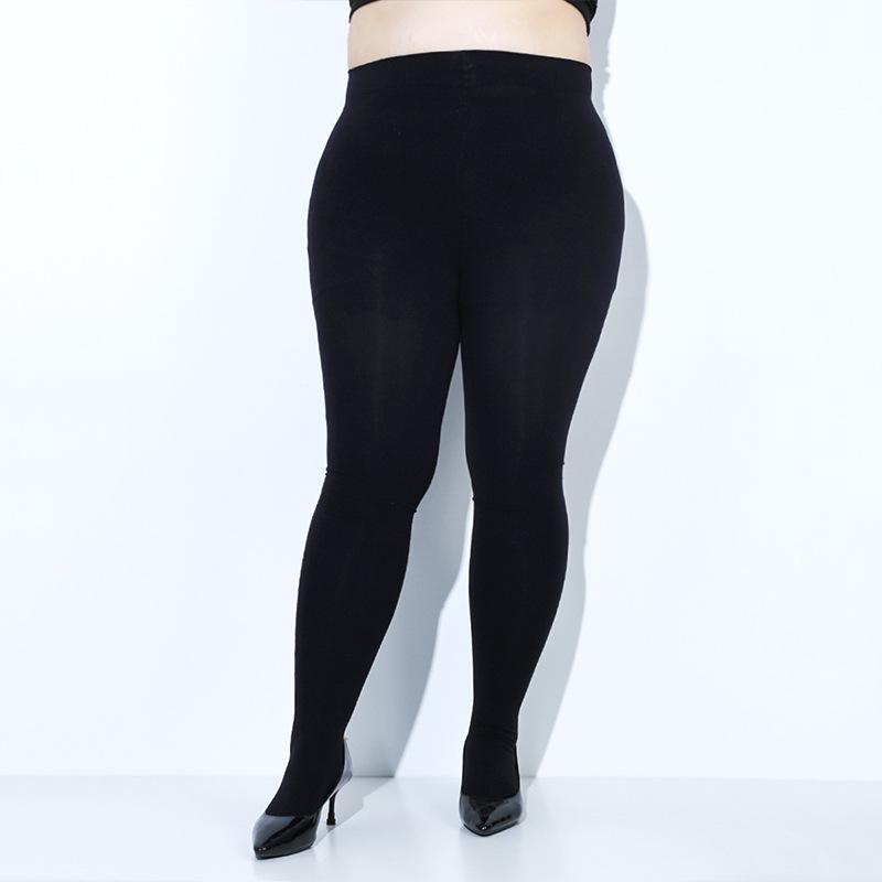 

Fashion Black Silk Women Bare Leg Artifact Spring And Autumn Sexy Transparent Black Anti-Hook Bottom With Pantyhose Stockings One size fits all